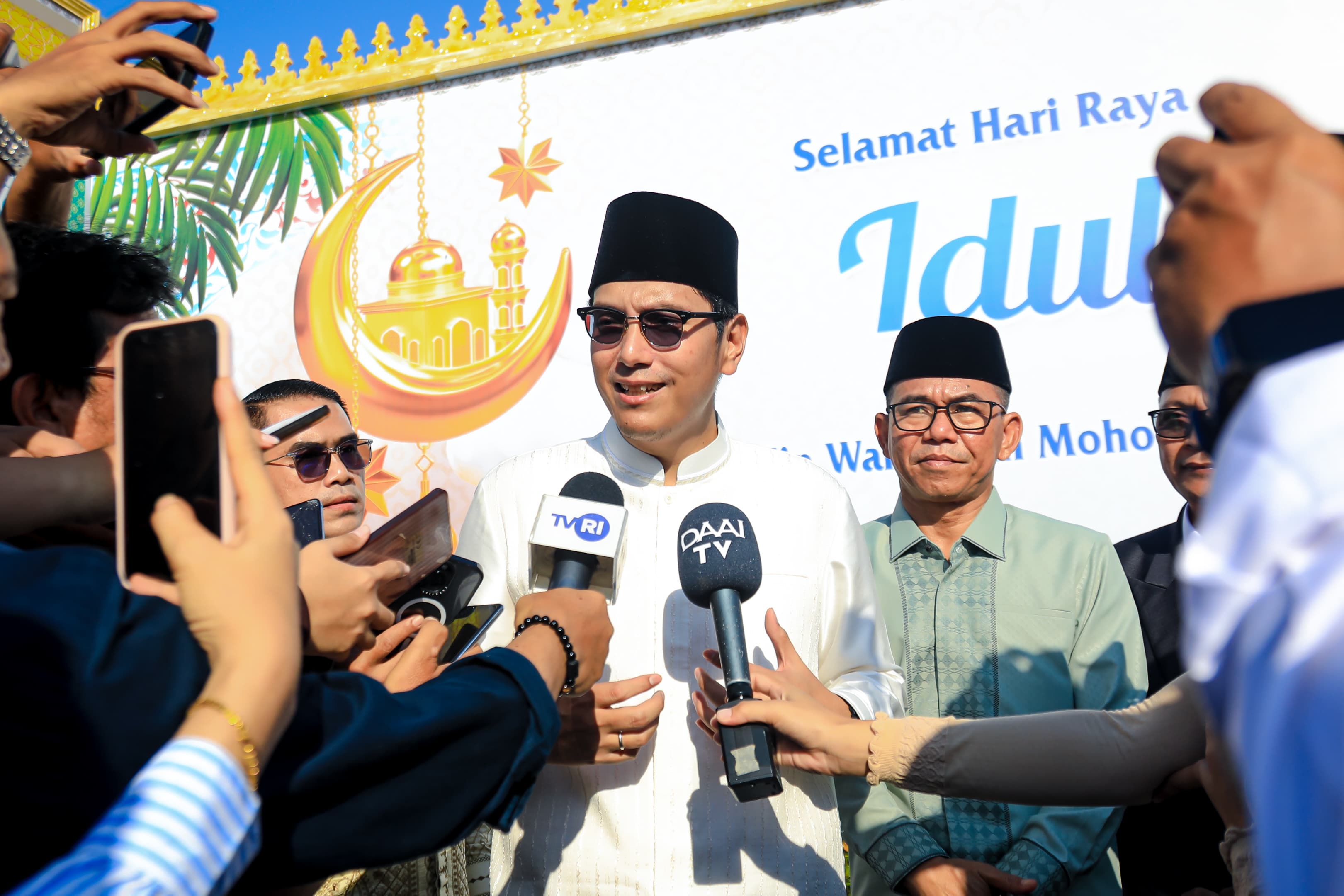 Salat Idulfitri 1447 H, Rico Waas Ajak Warga Perkuat Persatuan dan Bangun Medan untuk Semua