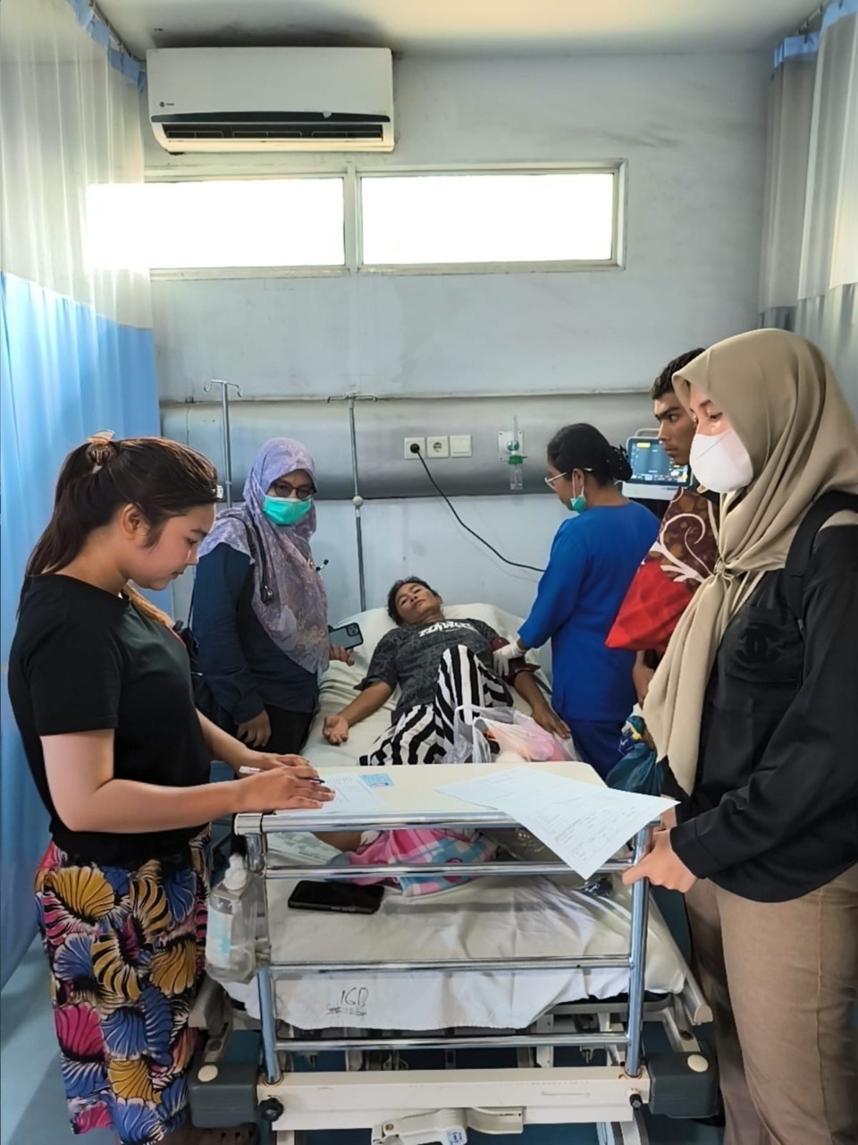 Pemko Medan Beri Layanan Kesehatan untuk Pengungsi Banjir