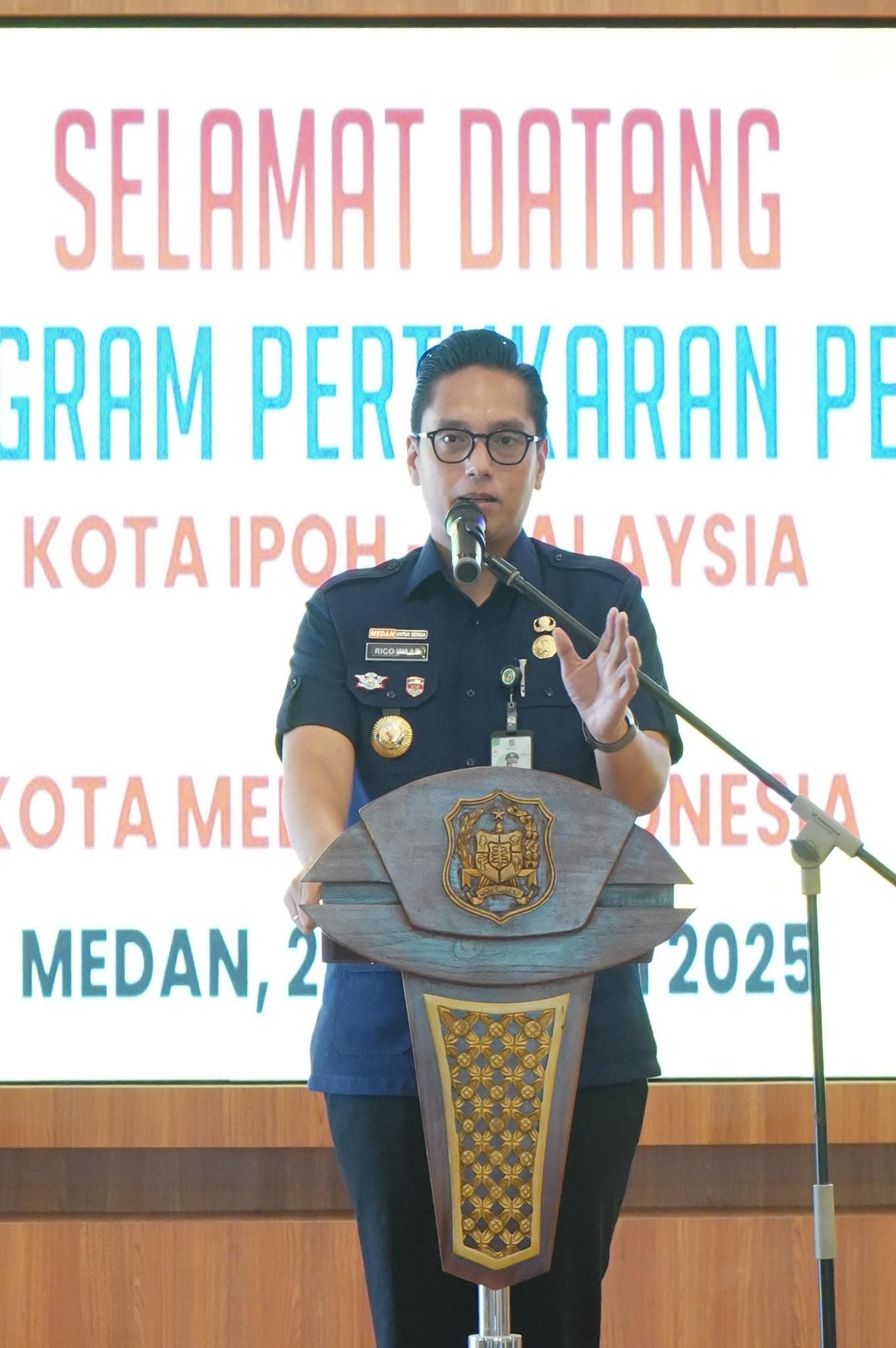 Rico Waas Berharap Peserta Program Pertukaran Pelajar Siap Jadi Agen Perubahan